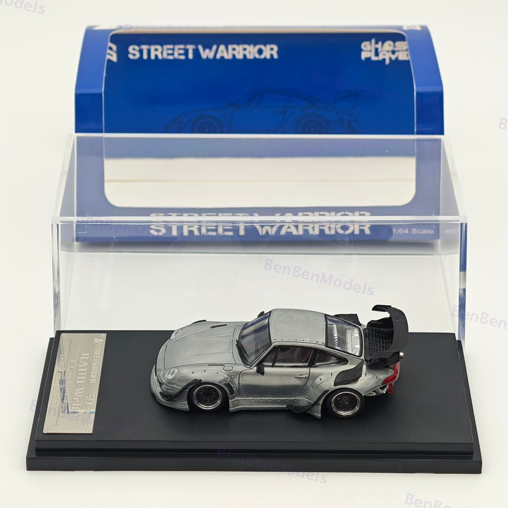 1/64 SW Porsche RWB 993 Wide Body Modification Diecast Model Car Varnish version