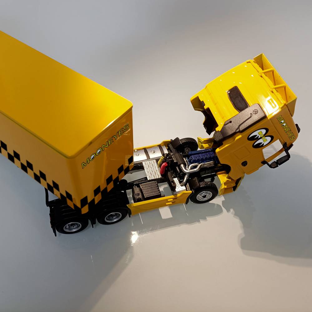 MJ 1:64 Sany Tracteur Camion Yingjie Édition Conteneur Moulé Sous Pression En Alliage Modèle De Voiture Collection Cadeaux Édition Limitée