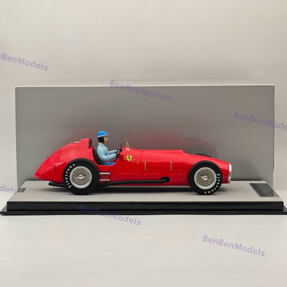 1/18 Tecnomodel Mythos Series Ferrari 375 F1 lndy Test Alberto Ascari 1952 Red