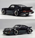 Master 1:64 for Porsche 930 Turbo Black Bird Diecast Toys Car Models Collection Gifts Limited Edition