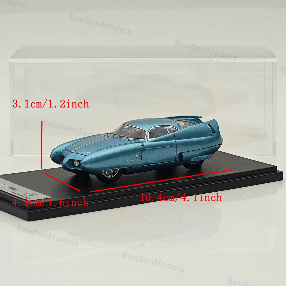 PMC 1/43 Alfa Romeo B.A.T. 7 1954 Blue Resin Model Car Limited Edittion 111