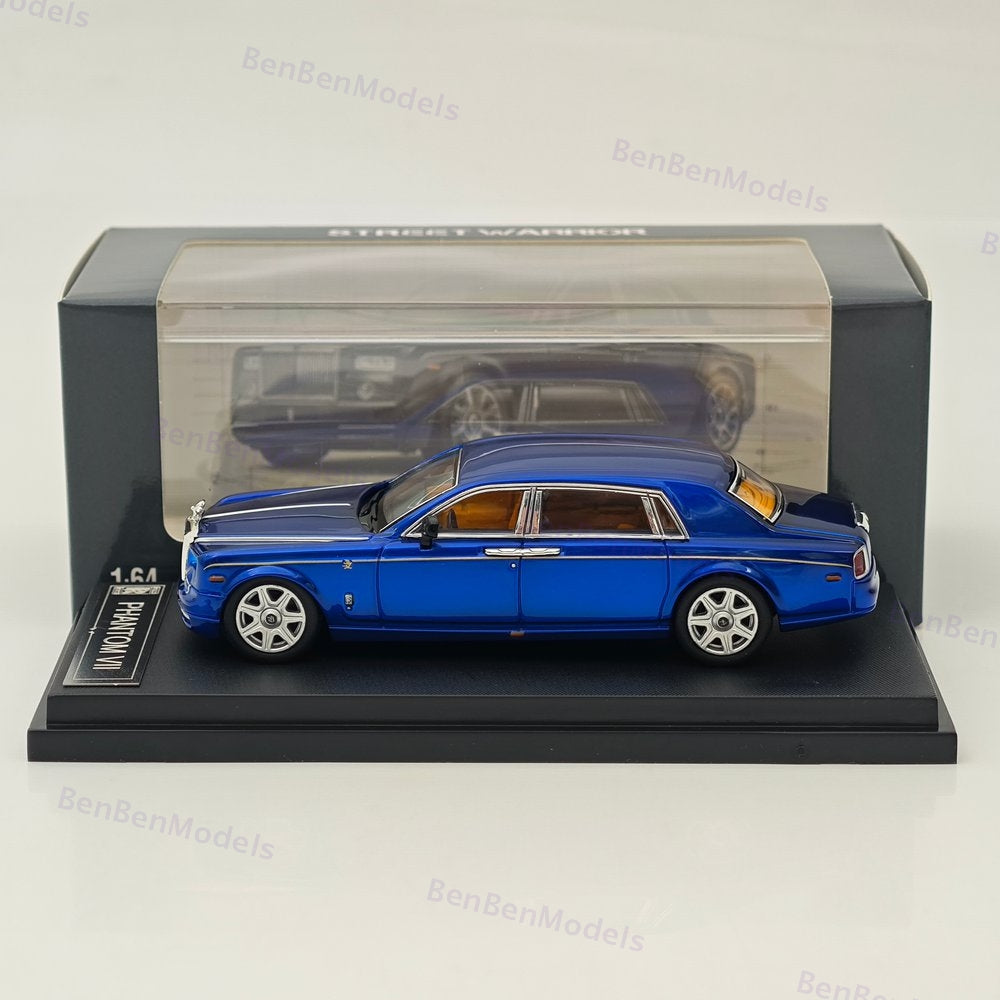 1:64 SW Rolls-Royce Phantom VII 7 Luxury Sedan Sports Model Diecast Metal Car