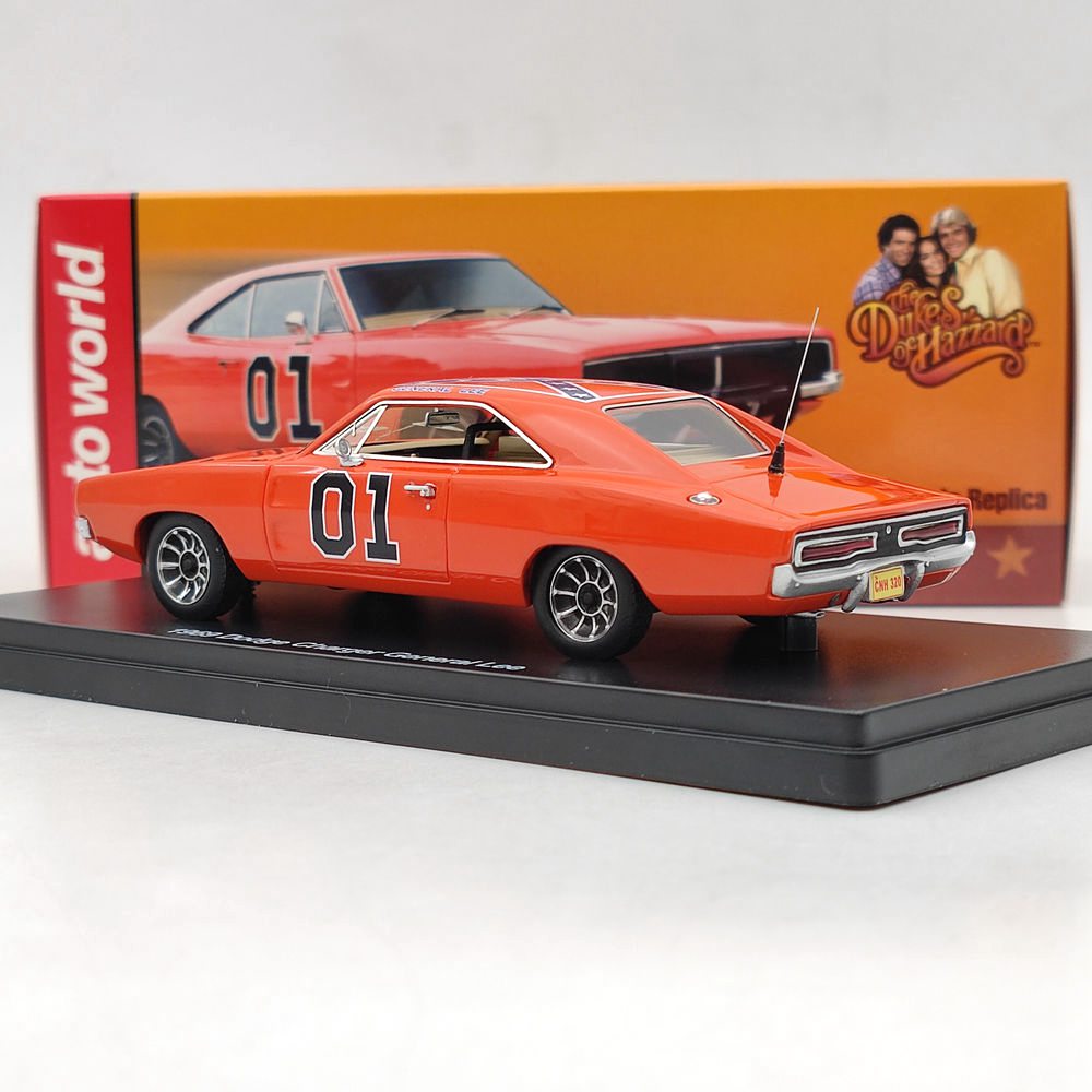 Auto World 1:43 1969 Dodge Charger General Lee Red AWRSS1151 Limited Edition