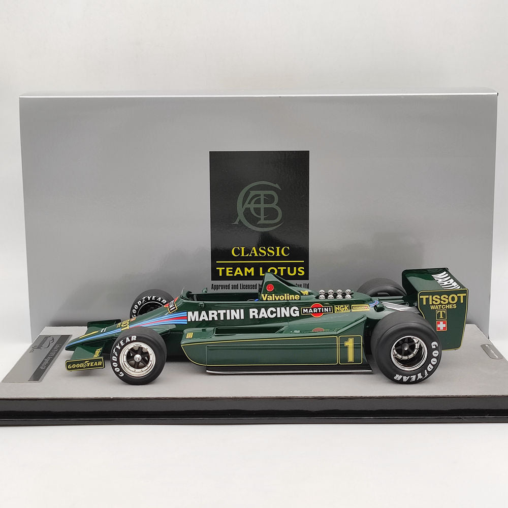 1/18 Tecno Mythos Series Lotus 79 1979 Car #1 GP Argentina TM18-287B Resin Model