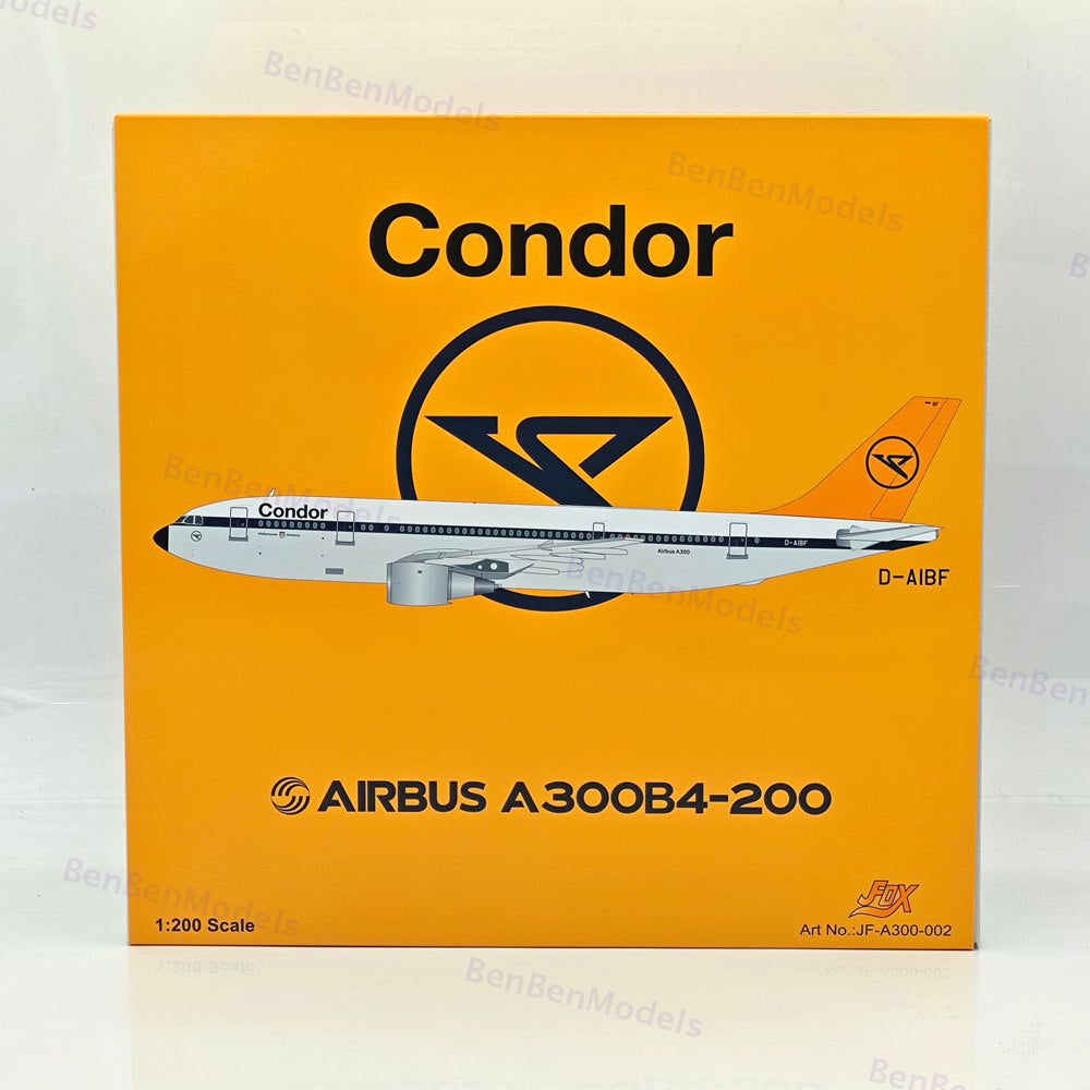 Condor / Airbus A300B4-200 / D-AlBF / JF-A300-002 / 1:200/Diecast Aircraft Model