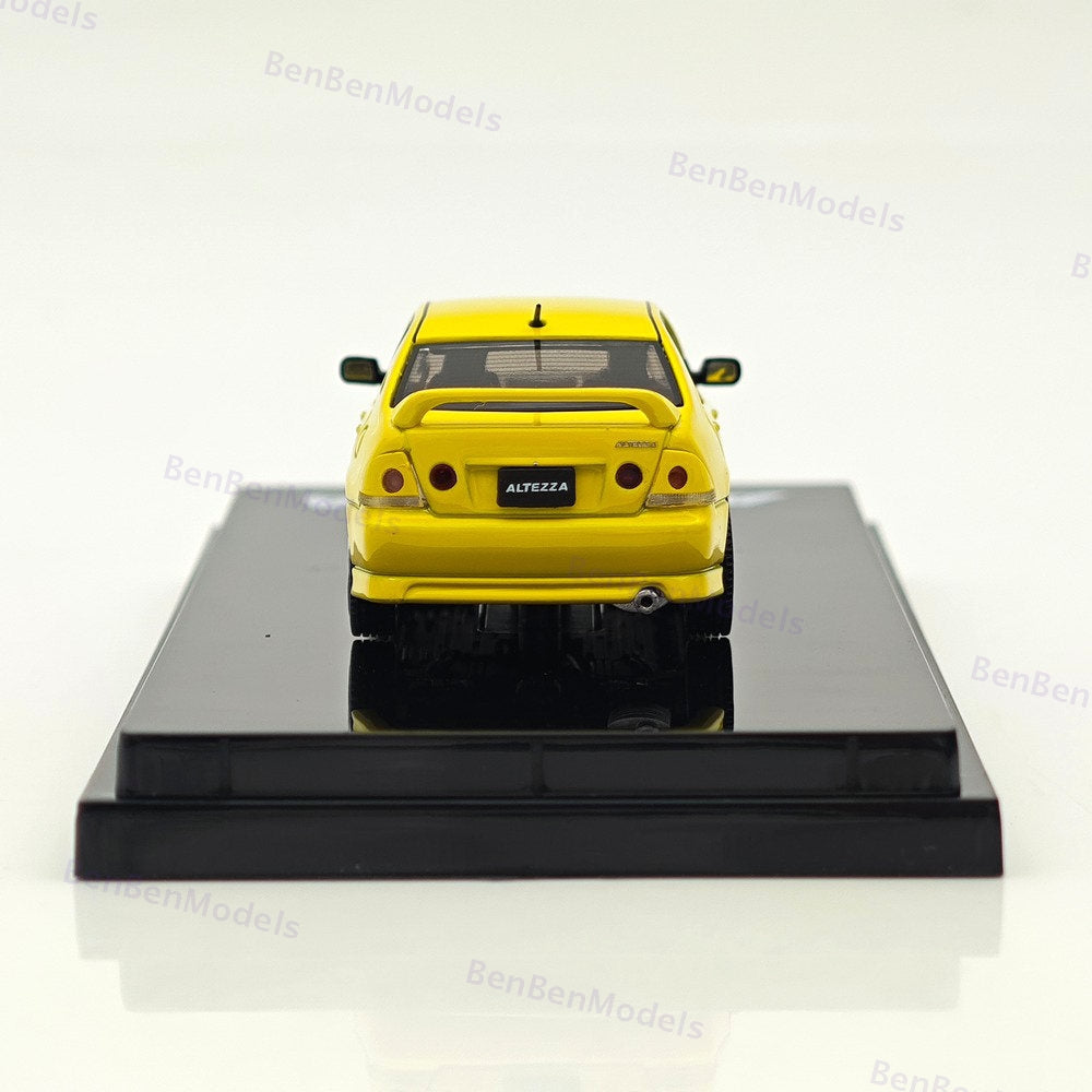 Toyota ALTEZZA RS200 (E10) 1998 Genuine Option Parts Diecast Hobby Japan 1/64