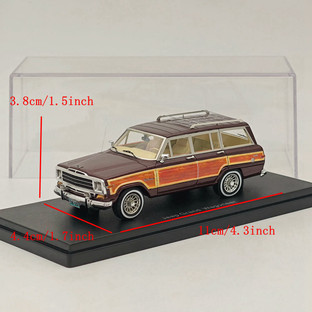 NEO 1/43 Jeep Grand Wagoneer Red Resin Models Car Limited Colllection