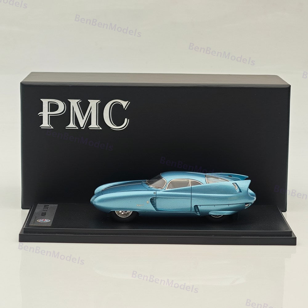PMC 1/43 Alfa Romeo B.A.T. 7 1954 Blue Resin Model Car Limited Edittion 111