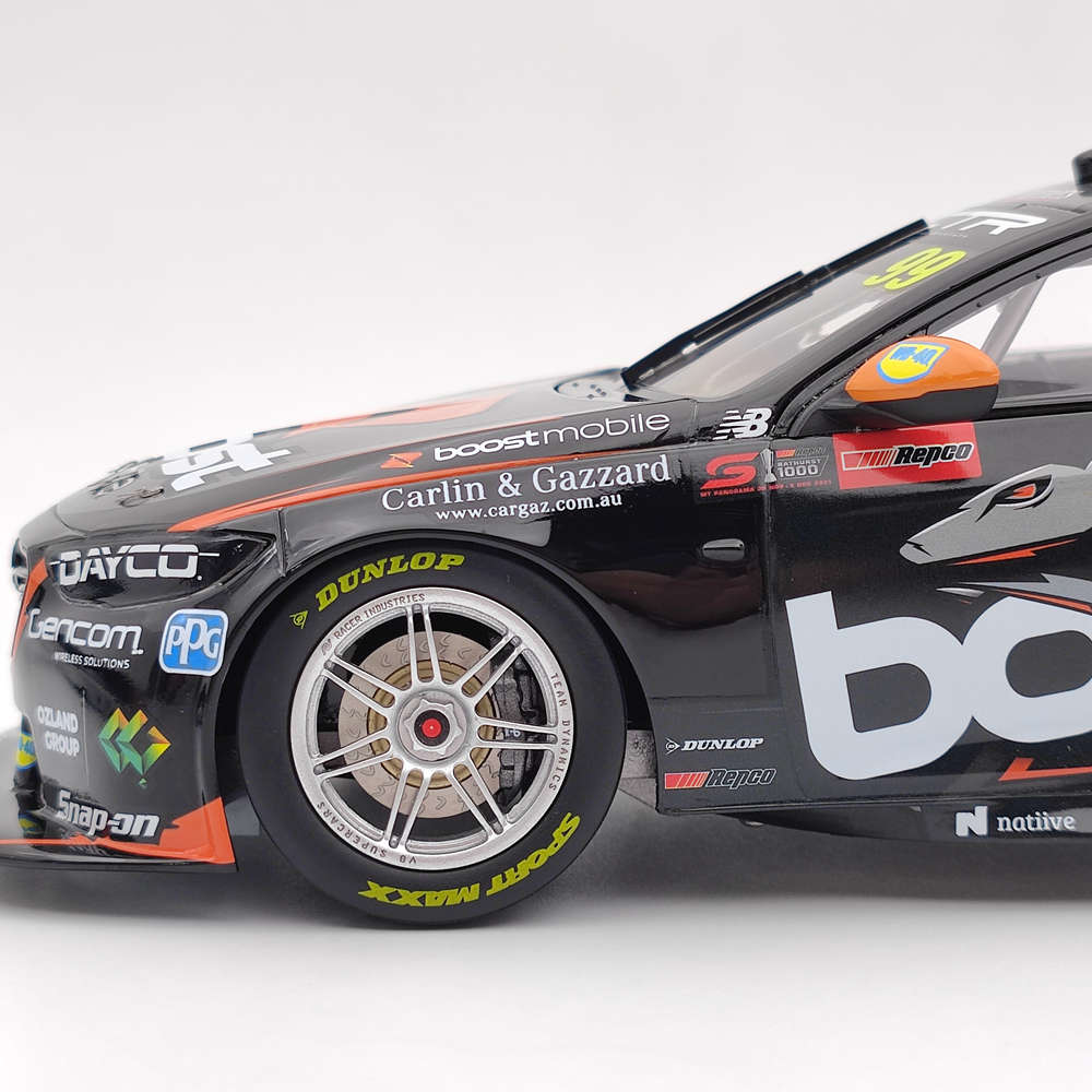 1/18 Authentique Erebus Boost Mobile Racing #99 ZB Commodore 2021 Résine Voiture Jouets Cadeau
