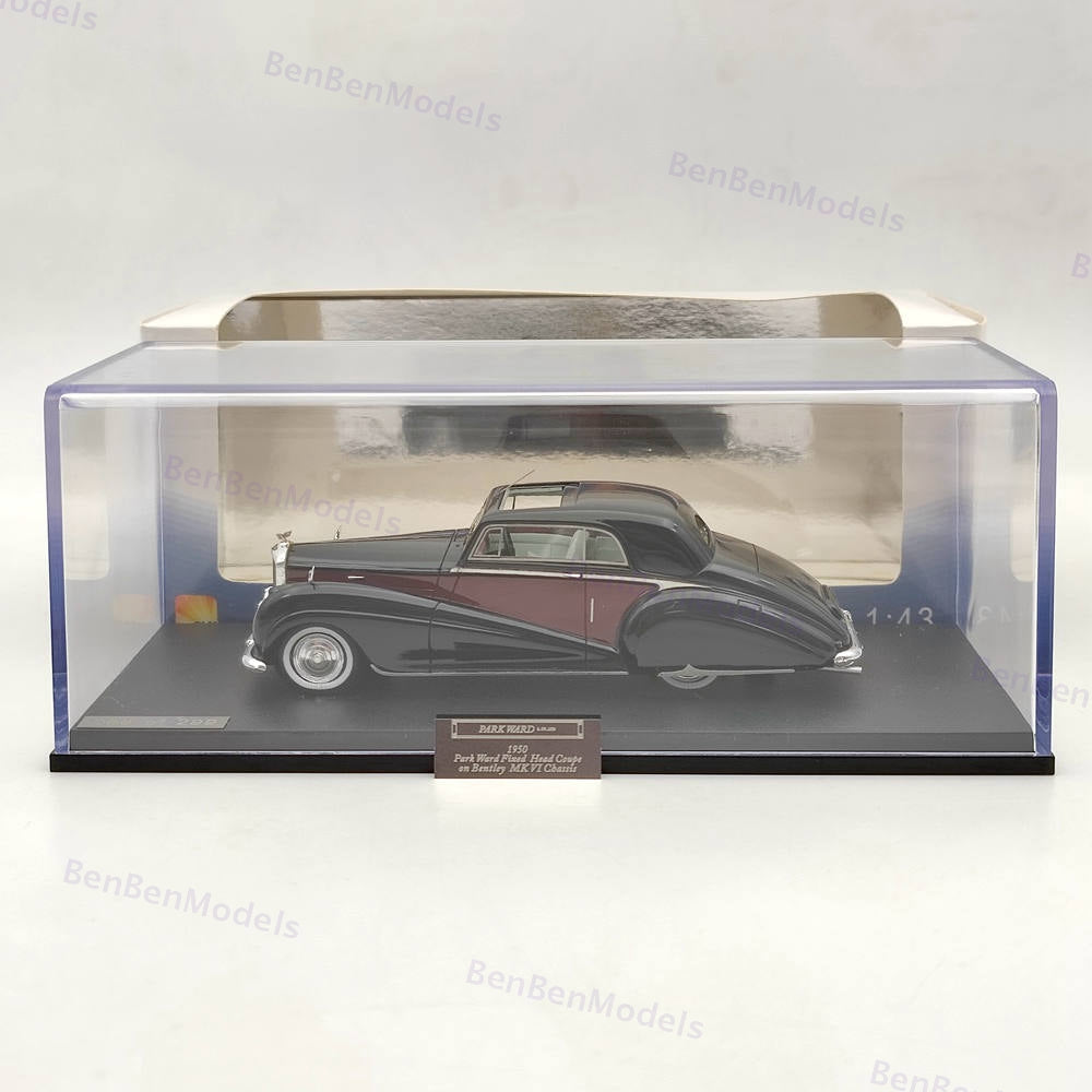 GLM Models 1/43 BENTLEY MK VI Park Ward FHC Black #43204202 1950 Resin Car