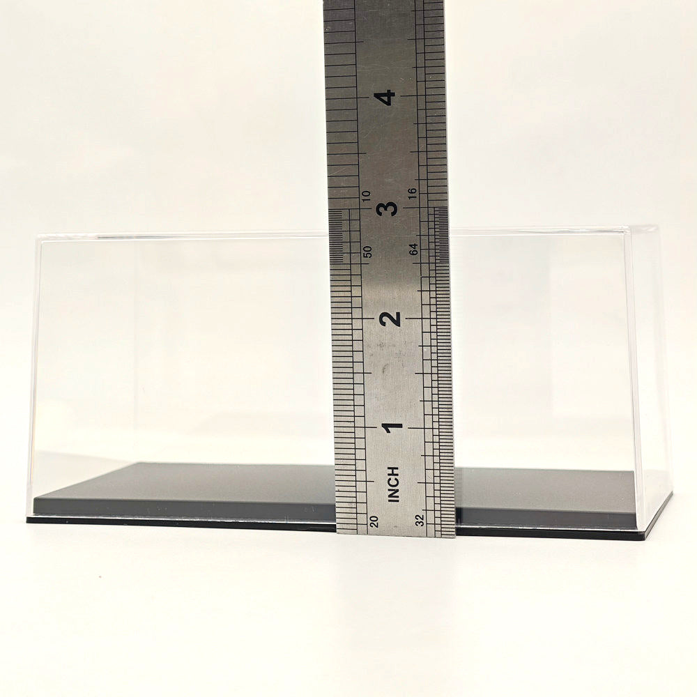 15.3cm 6'' Acrylic Boxes Display Case Stand Box Storing Transparent DustProof for 1:72,1:43 Scale Toys Car Models