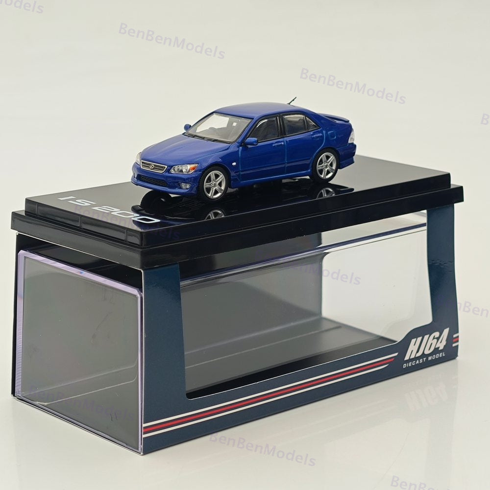 LEXUS IS 200(E10) 1999 Diecast Model Car Limited Collection Hobby Japan 1/64