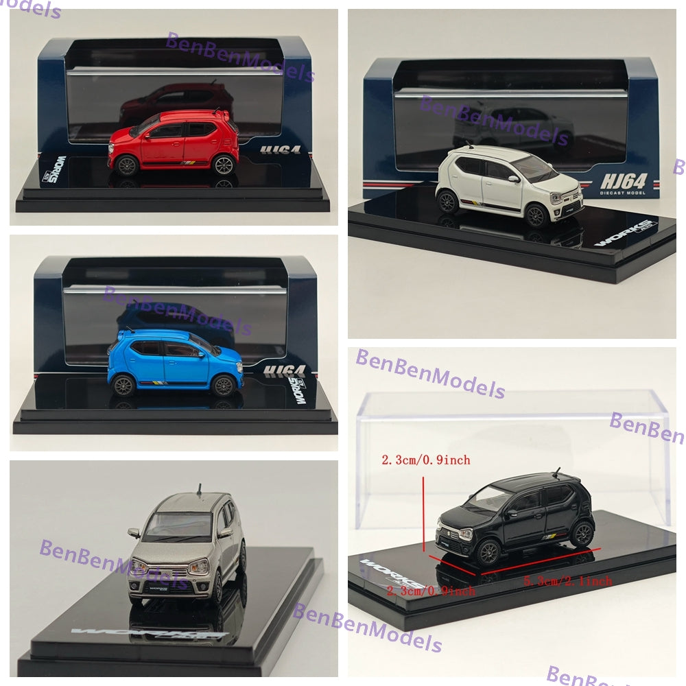 1/64 SUZUKI ALTO WORKS (HA36S) Diecast Model Car Limited Collection Hobby Japan