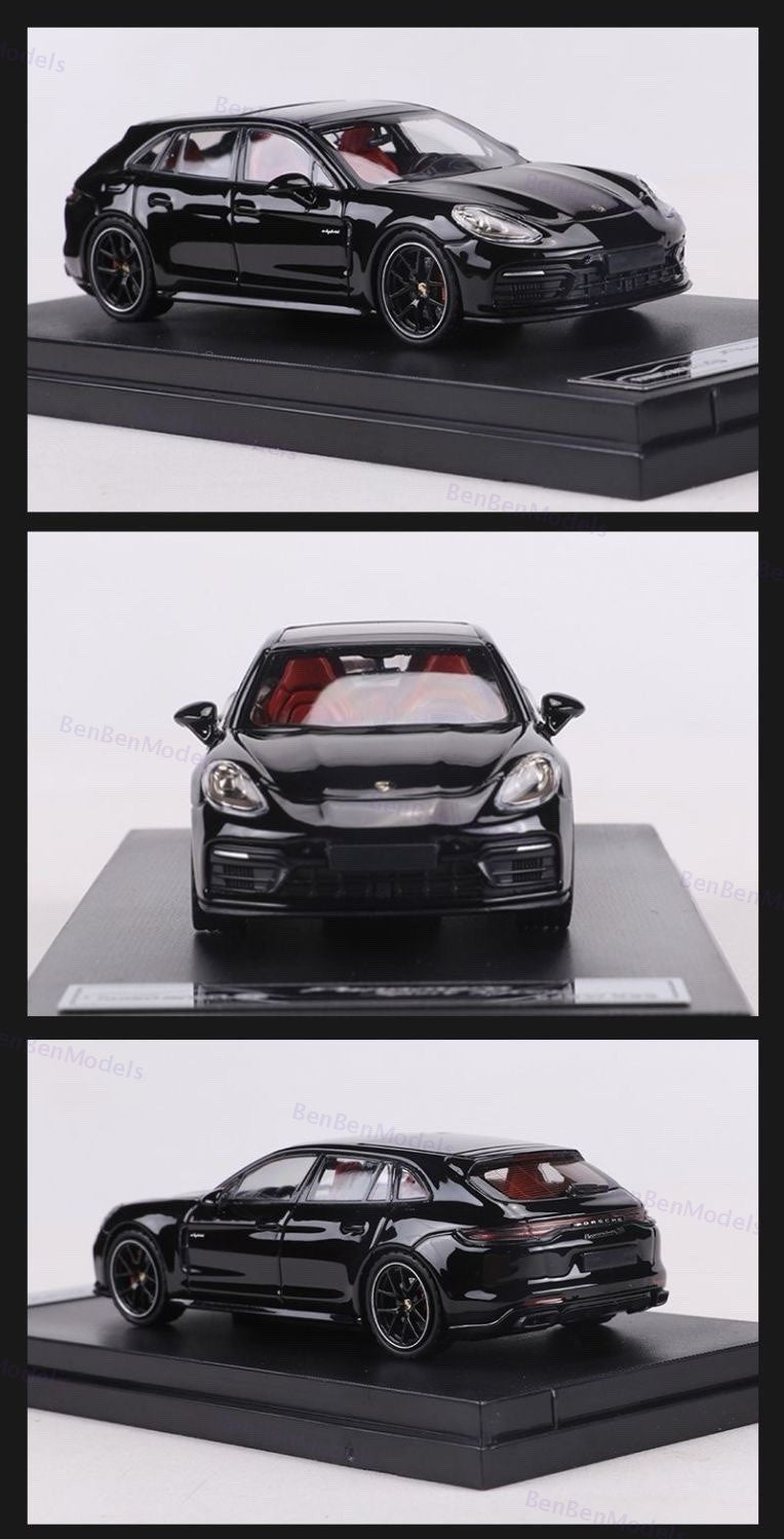 Rhino Model RM 1:64 Porsche Panamera Sport Turismo Diecast Car Model Collectible Gifts