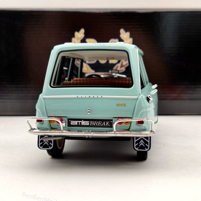 BOS 1/18 Citroen Ami 6 Break 1967 BOS390 Blue Limited Edition Collection Models