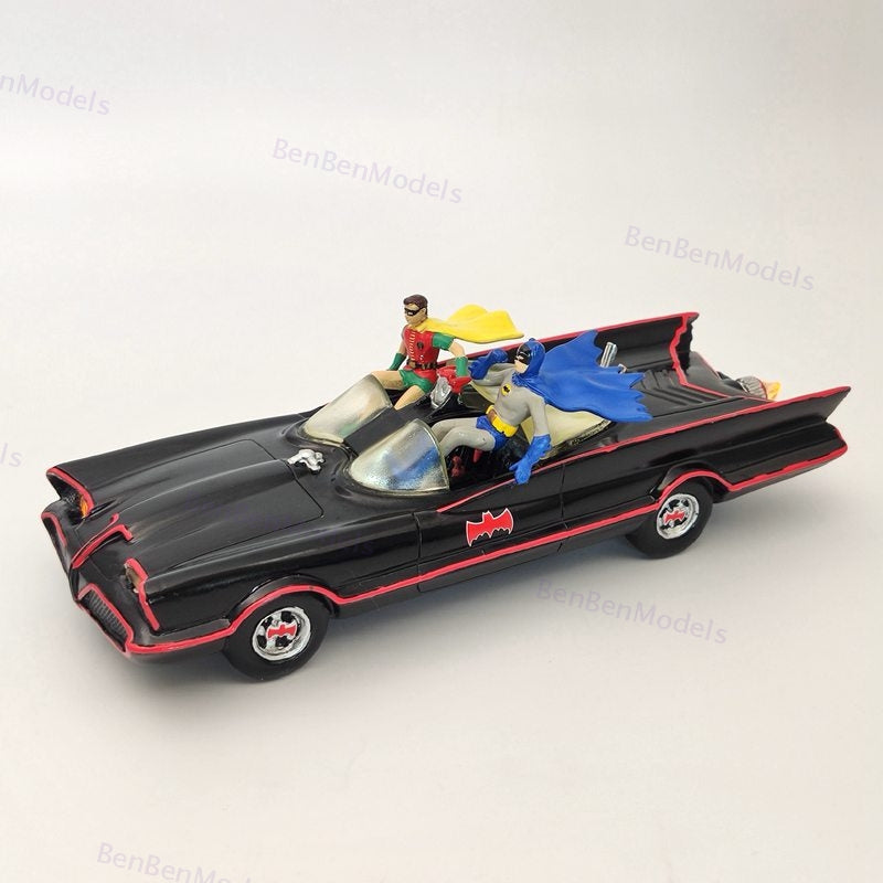BATMAN TV Series BATMOBILE Sculpture With Lights And Music By Bradford Exchange
