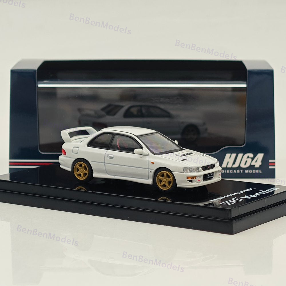 SUBARU Impreza PURE SPORTS COUPE WRX type R STi Version (GC8) V Hobby Japan 1/64