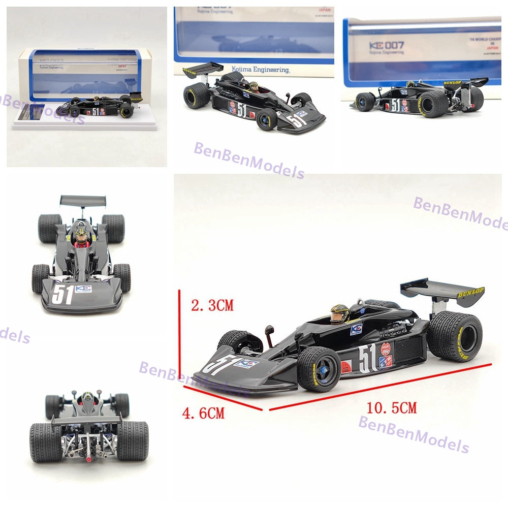 1:43 Kyosho Kojima KE007 / KE009 1976~1977 #51 #52 Limited Edition F1 Resin Gift