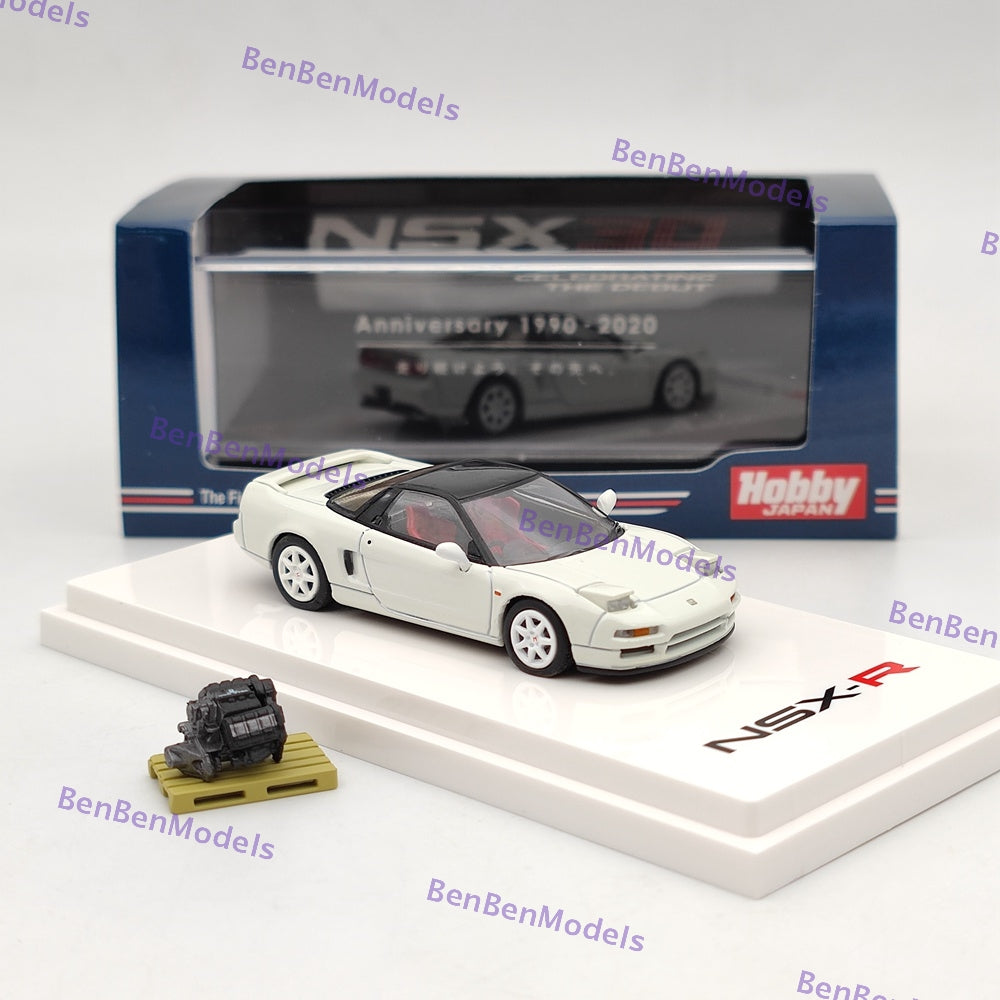 1/64 Hobby Japan NSX (NA1) Type R With Engine Display Model HJ642006RAW 1992