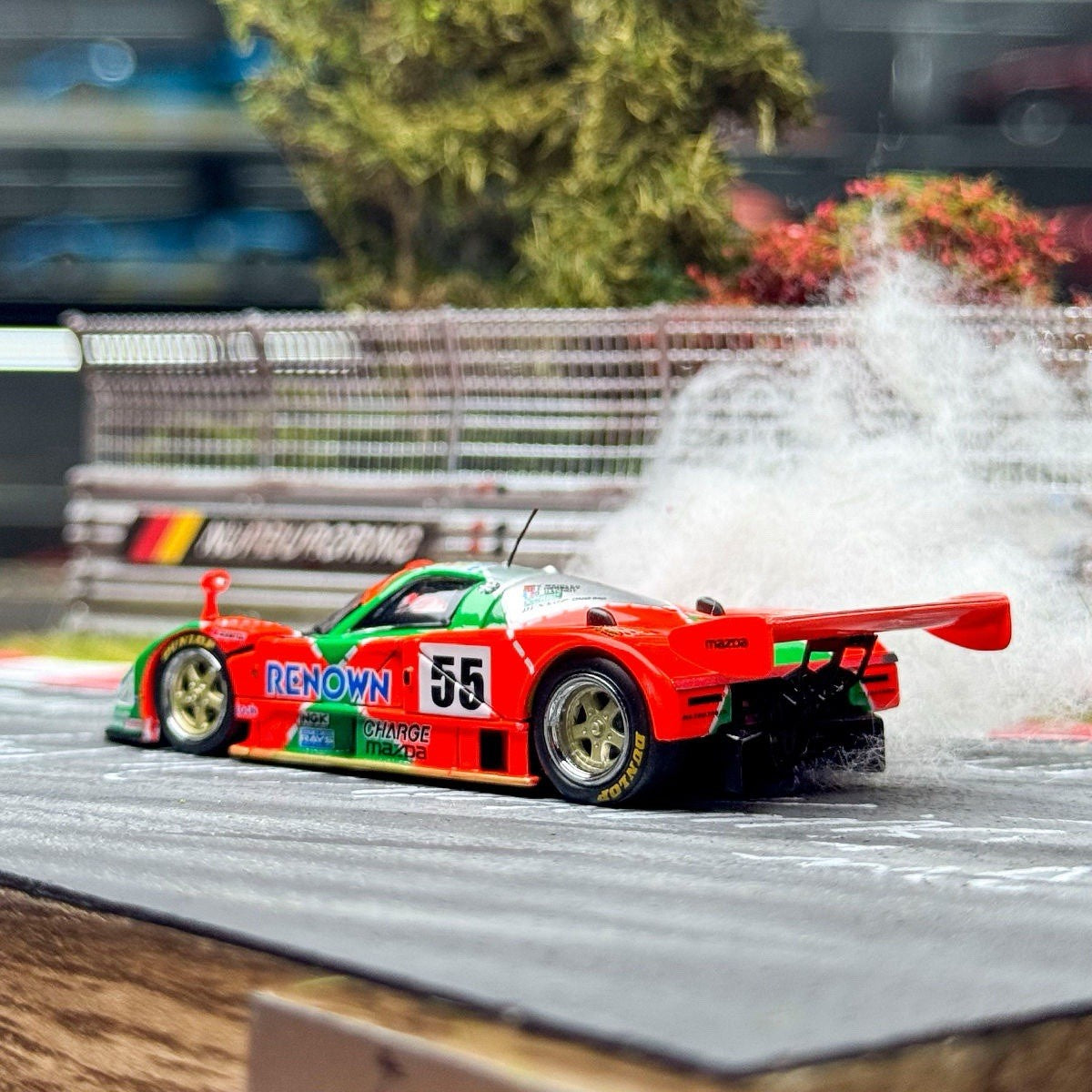 MH 1:64 Mazda 787B Le Mans Winner Diecast Model Front/Rear Removable Collectible