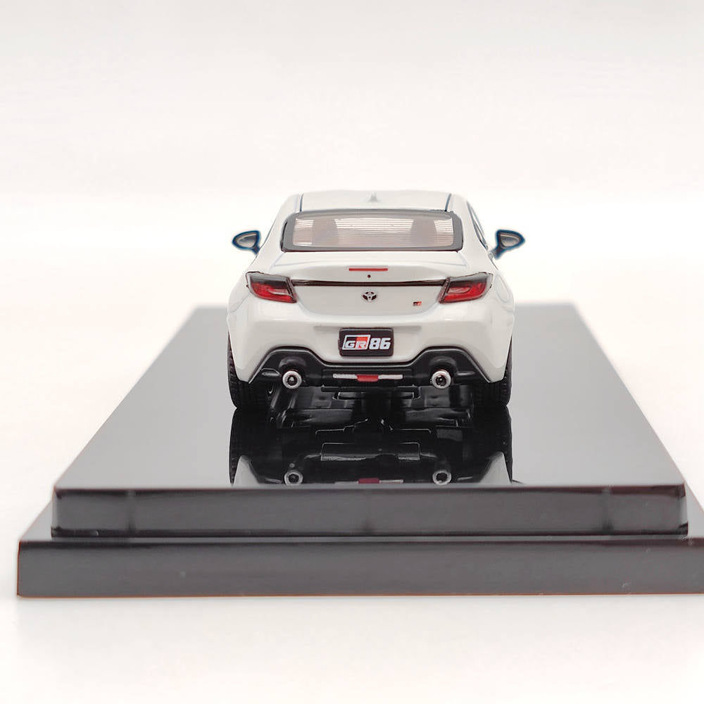 Hobby Japan 1:64 TOYOTA GR86 RZ 3BA-ZN8 White HJ641048AW Diecast Toys Car Models Collection Gifts In Stock - US