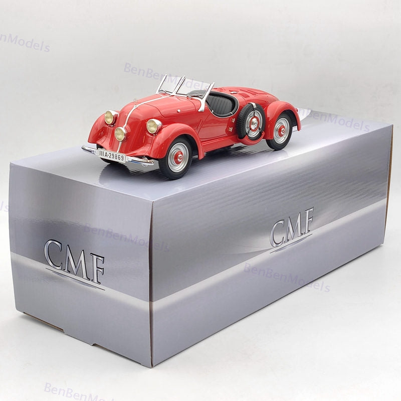 1:18 CMF Mercedes Benz 150 W30 Sport Roadster 1935 Red CMF18120 Resin Models