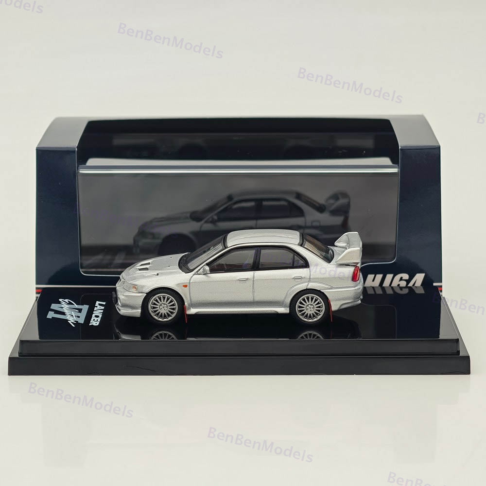 Hobby Japan 1/64 Mitsubishi Lancer GSR Evolution V (CP9A)1999 Silver HJ642033AS