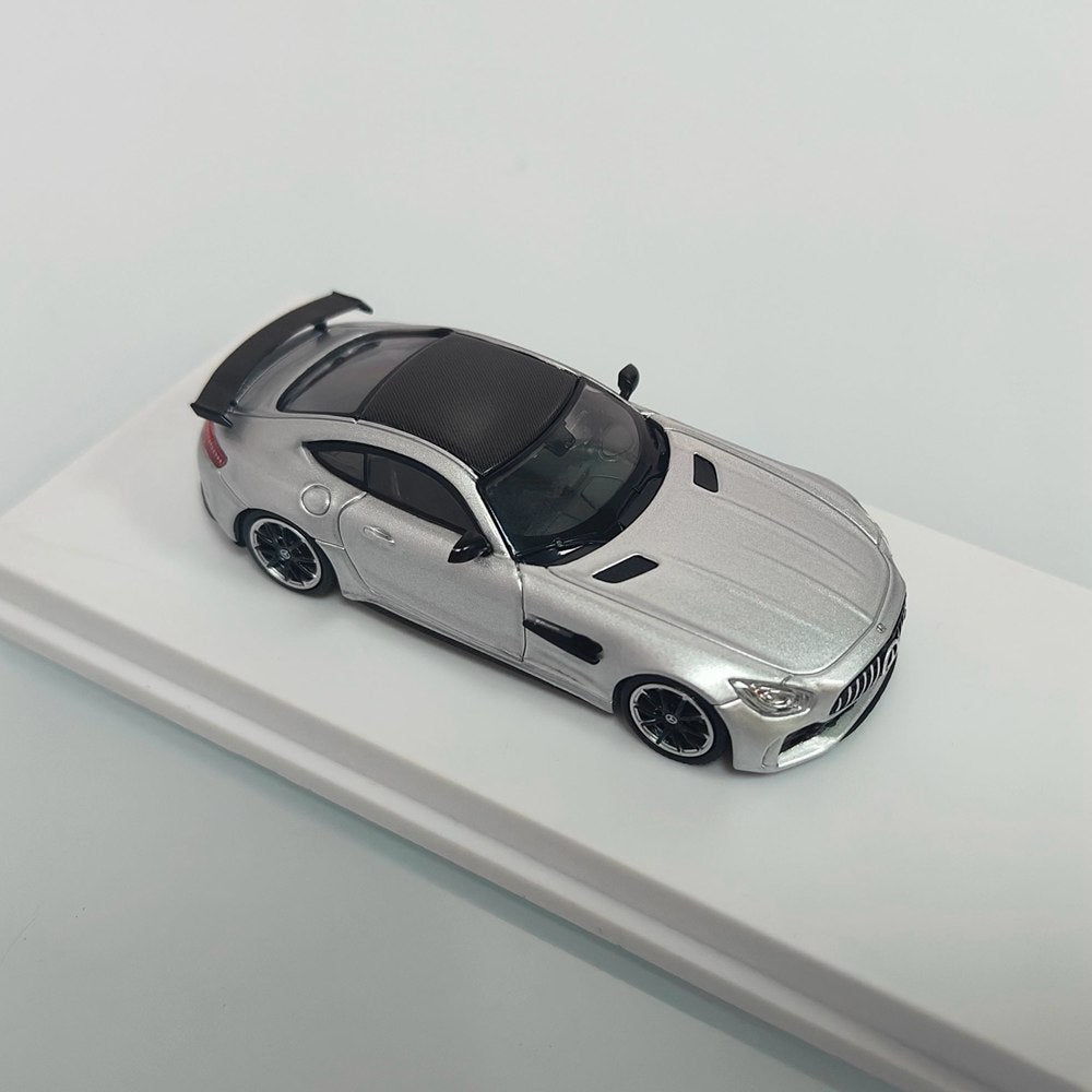 MJ 1/64 Mercedes Benz AMG GTR Double Door Diecast Car Models Collection Cadeaux Édition Limitée