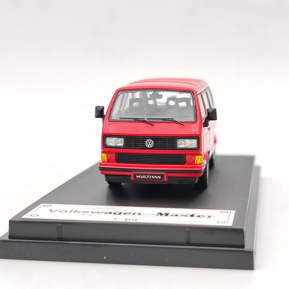 Master 1:64 Porsche B32 Joint name VW T3 Multivan 1985 Van Diecast Toys Car Models Miniature Vehicle Hobby Exquisite Gifts