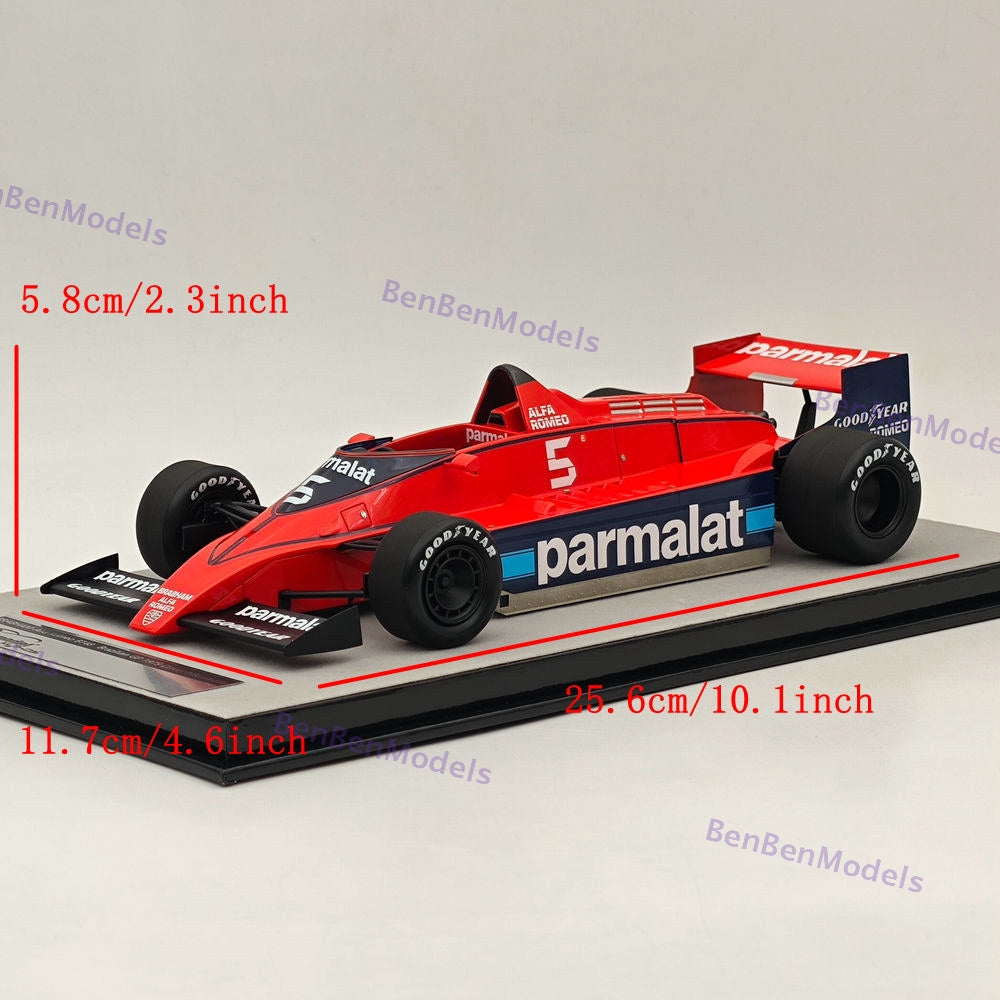 1/18 Tecnomodel BRABHAM-Alfa Romeo BT48 1979 Brazilian GP #5 Niki Lauda Resin