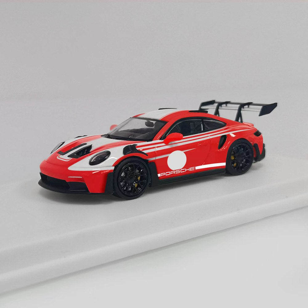 LMLF 1:64 Porsche 911 992 GT3 RS Miniature Diecast Jouets Modèles de Voiture Collection Cadeaux Limitée 499