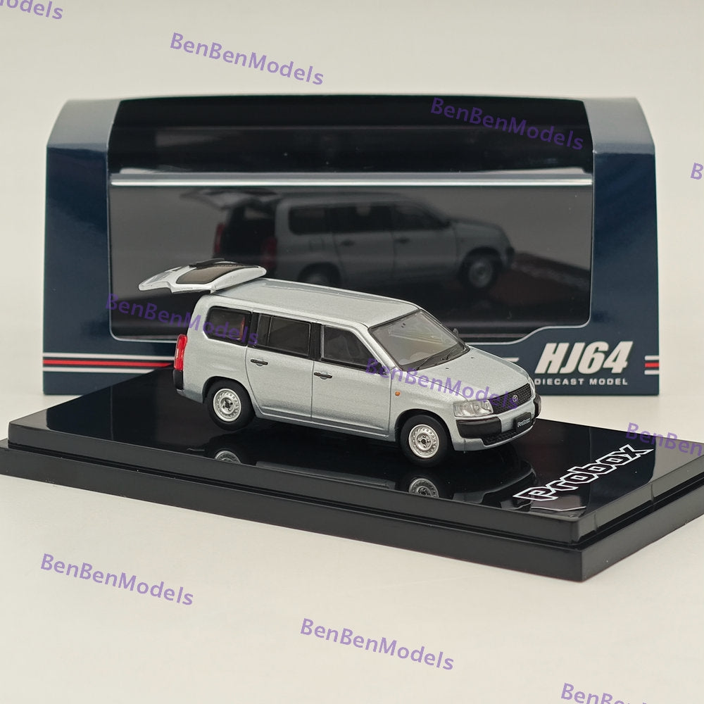 1/64 Hobby Japan Toyota PROBOX GL Silver HJ644062S Diecast Models Car Collection