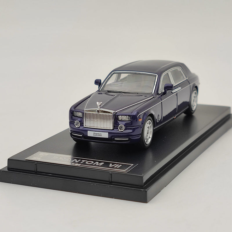 1/64 STREET WARRIOR Rolls Royce PHANTOM VII Purple Diecast Model Car Collection