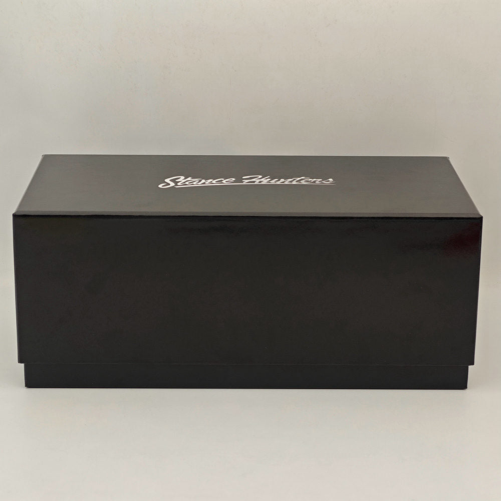 Stance Hunters 1/18 Honda Fit JAZZ Mugen Version Silver Resin Models Car Limited Collection