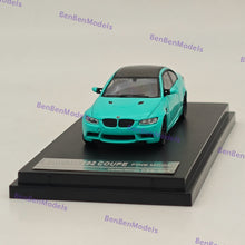 1/64 Fine model Scale BMW M3 E92 COUPE Green Diecast Car Model Toy Collections