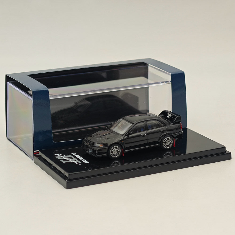 Hobby Japan 1/64 Mitsubishi Lancer GSR Evolution VI (CP9A) 1999 HJ642033ABK Noir