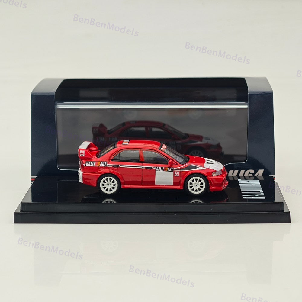 1/64 Hobby Japan Mitsubishi Lancer RS Evolution VI (CP9A) 2000 Diecast Model