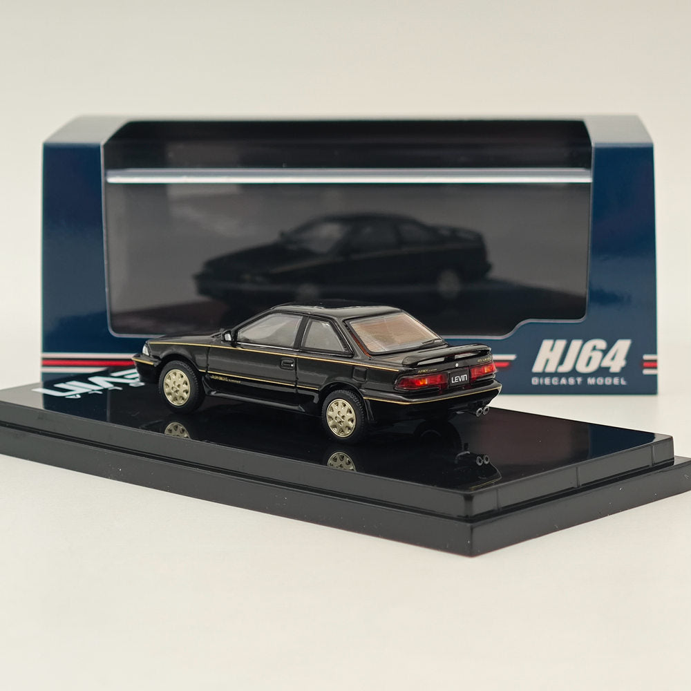 1/64 Hobby Japan Toyota COROLLA LEVIN GT APEX Limited AE92 Black Metallic Car Models In Stock - US
