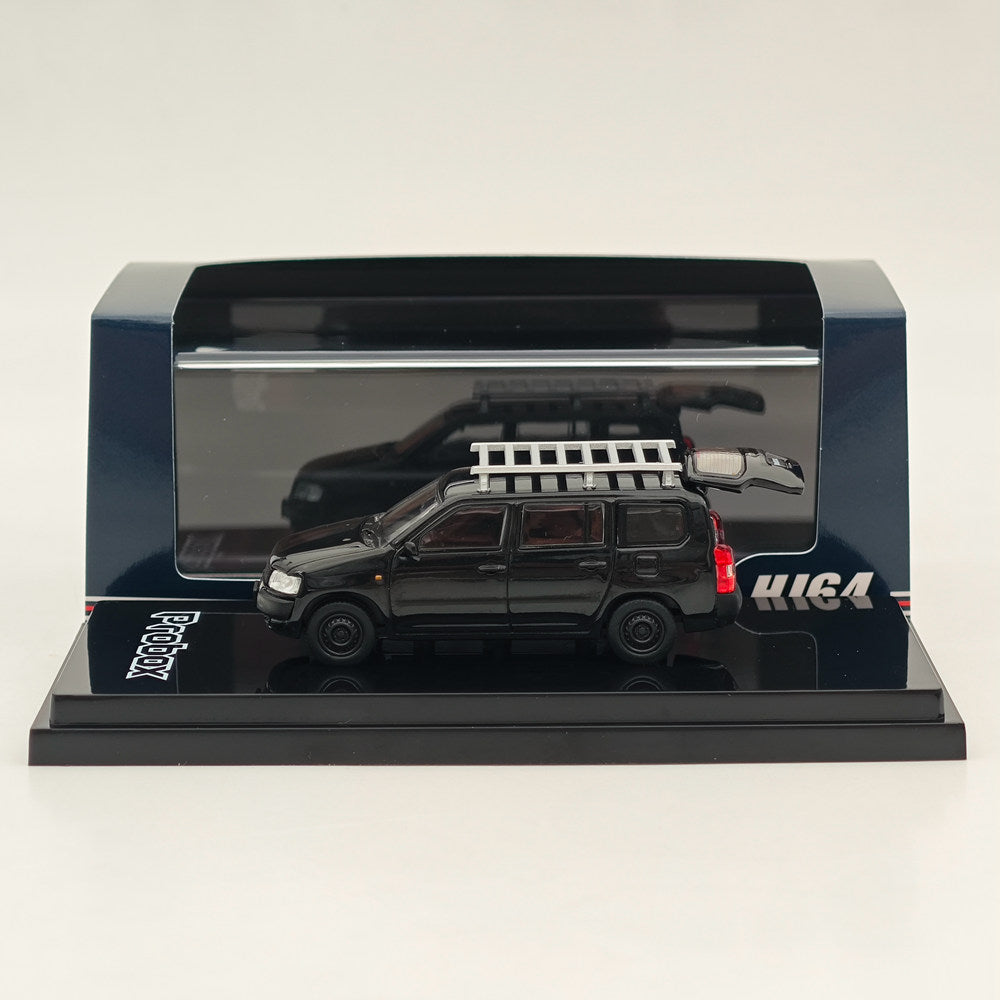 1/64 Hobby Japan Toyota PROBOX Customized ver. w/ROOF CARRIER Black HJ642062BK