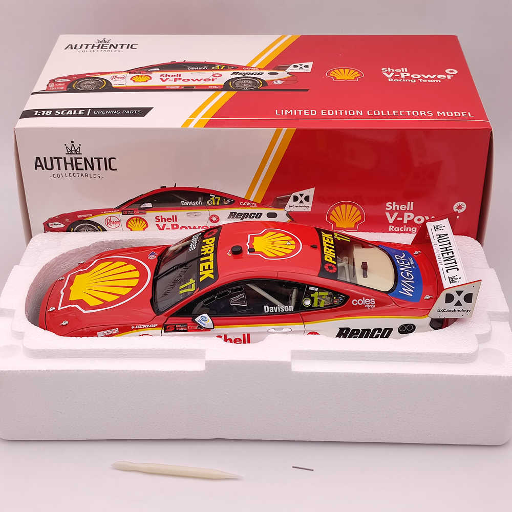 1/18 Authentic SHELL V-POWER RACING TEAM #17 MUSTANG GT 2021 WILL DAVISON'S TOYS CAR GIFT