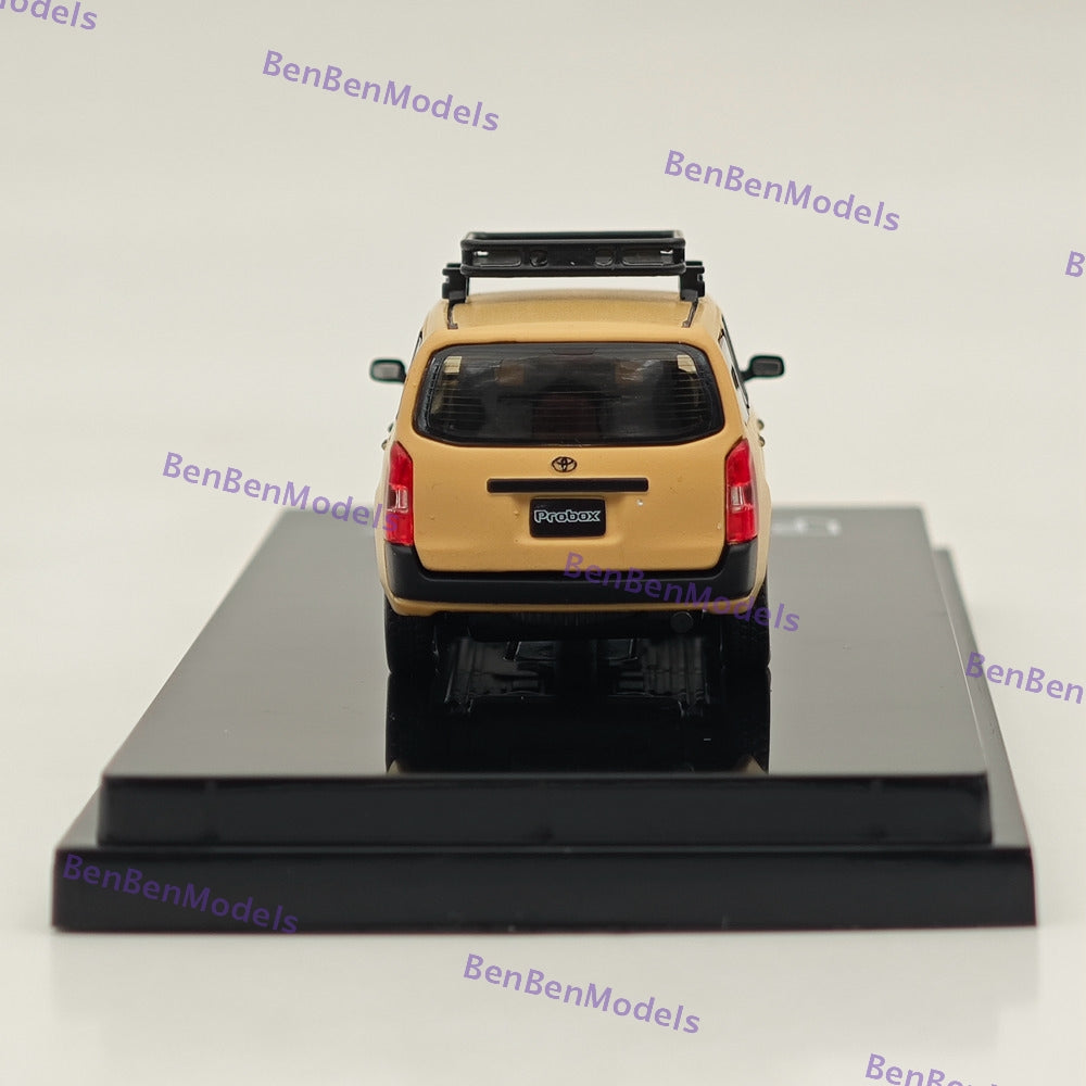 1/64 Hobby Japan Toyota PROBOX CUSTOMIZED VER Matte Beige HJ643062BG Models Car