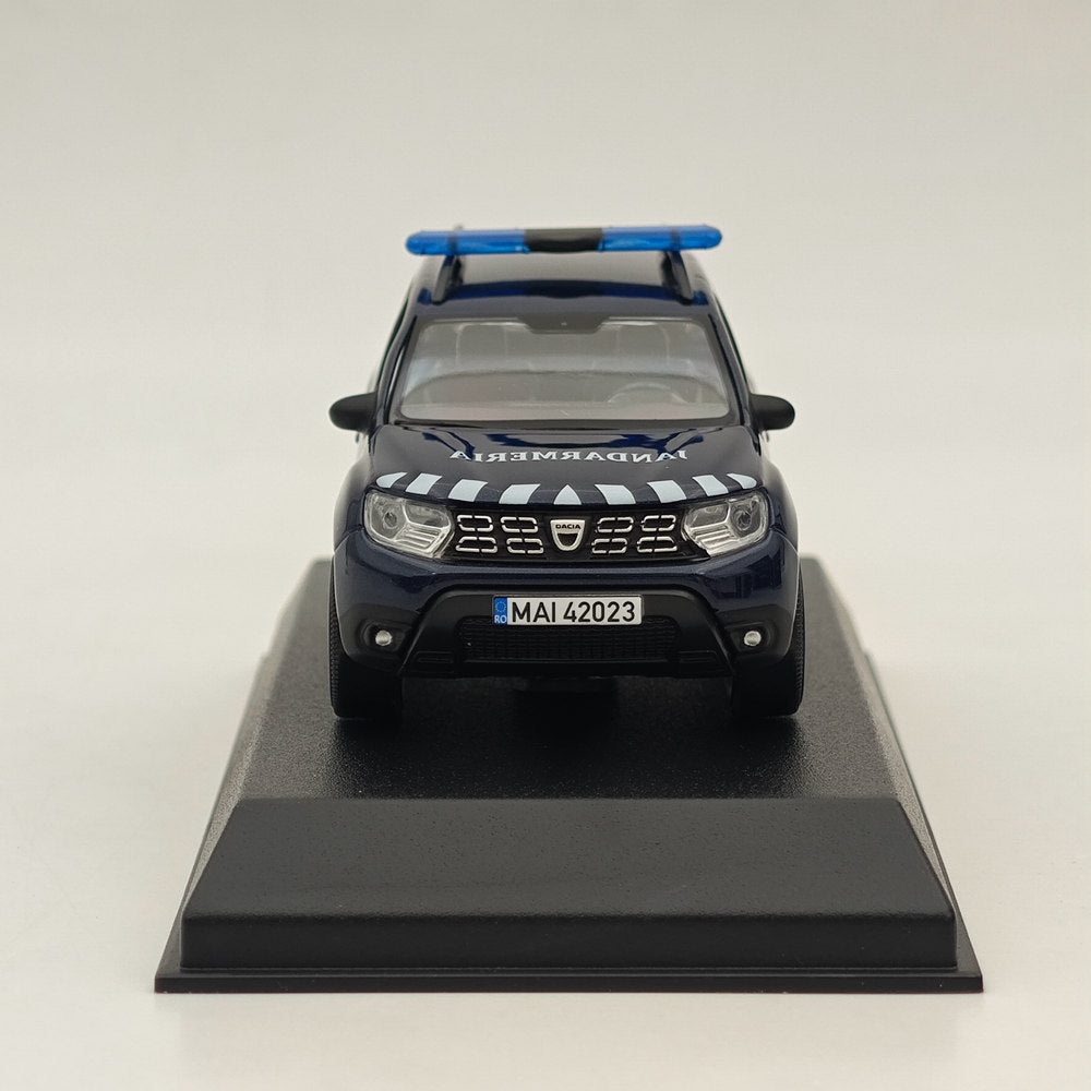 1/43 Norev Dacia Duster 2021 Jandarmeria Romana bleu moulé sous pression modèle voitures limitées