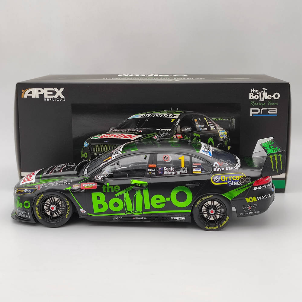 1/18 Apex Ford The Bottle-O #1 -Winterbottom/Canto 2016 -Bathurst 1000 AD81420 Diecast Models Car Limited Collection Toys Gift