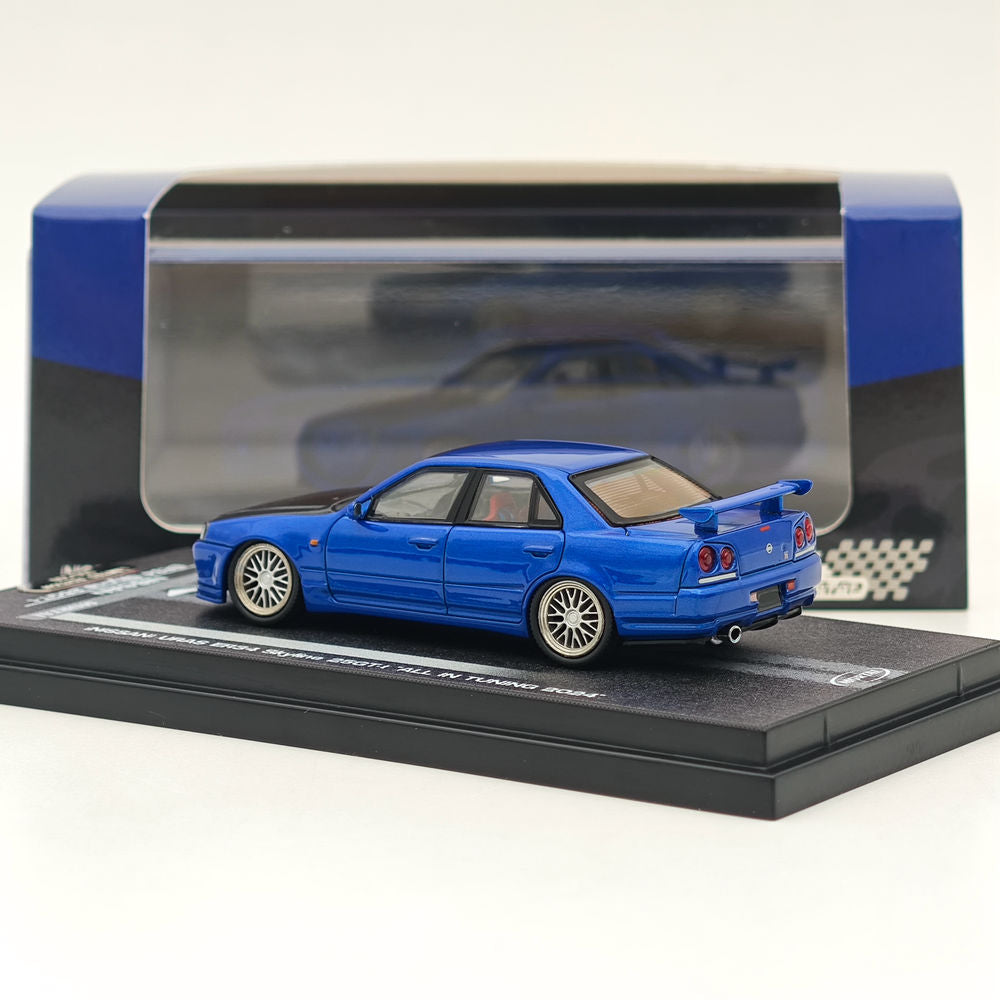 MORTAL 1:64 NISSAN SKYLINE ER34 Skyline 25GT-t Jouets miniatures moulés sous pression Modèles de voitures Collection de loisirs Cadeaux TOUT EN TUNING 2024