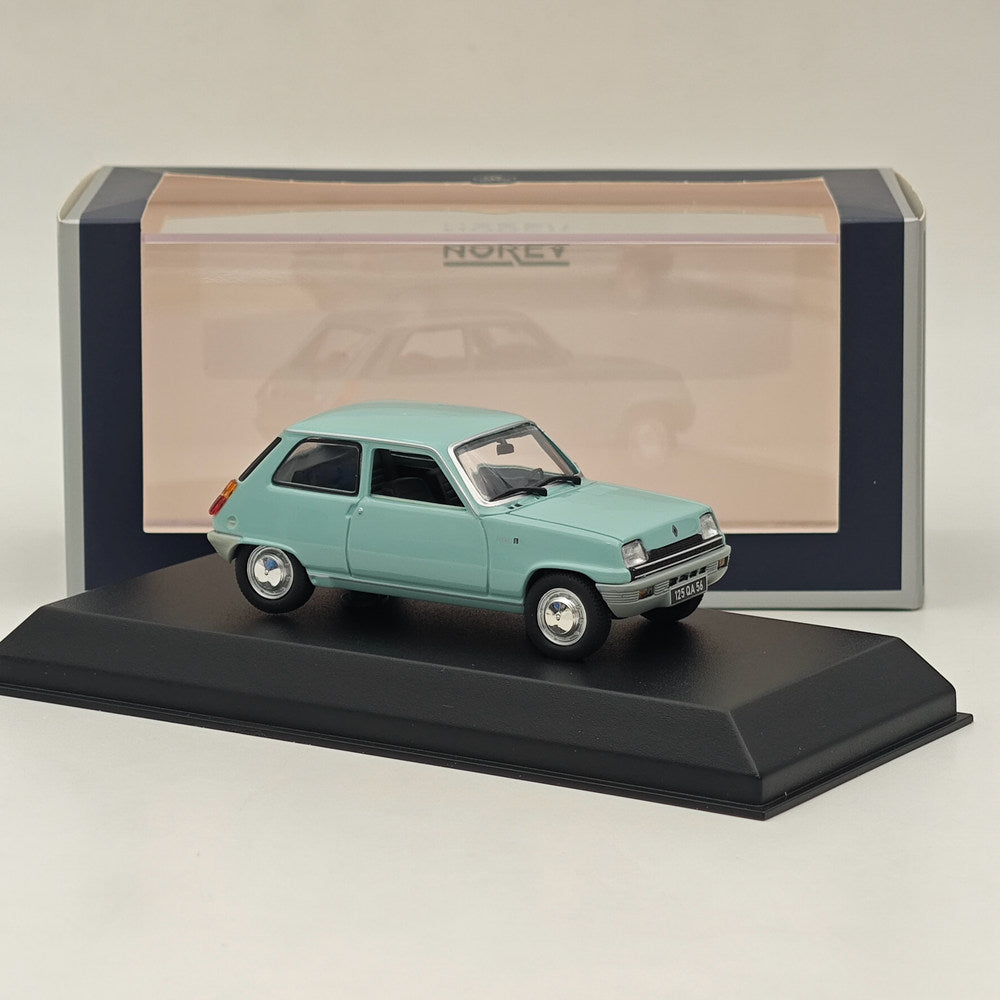 Norev 1/43 Renault 5 TL 1972 Clear Blue Diecast Model Cars Limited Collection