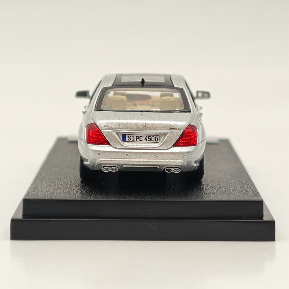 1/64 SW Mercedes Benz S Class S65L V12 Silver Sedan Sports Diecast Models Car