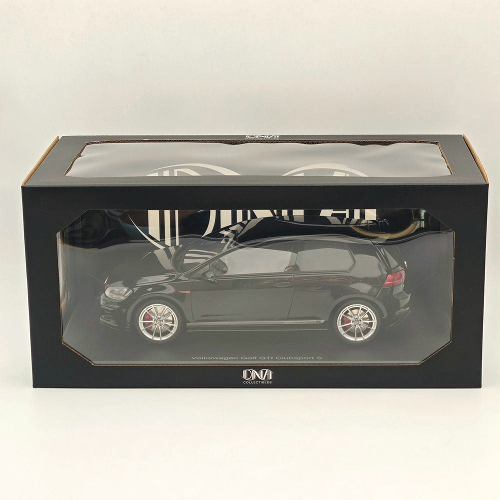 1/18 DNA Collectibles Volkswagen Golf GTI VII Clubsport s 2017 Black Resin Car