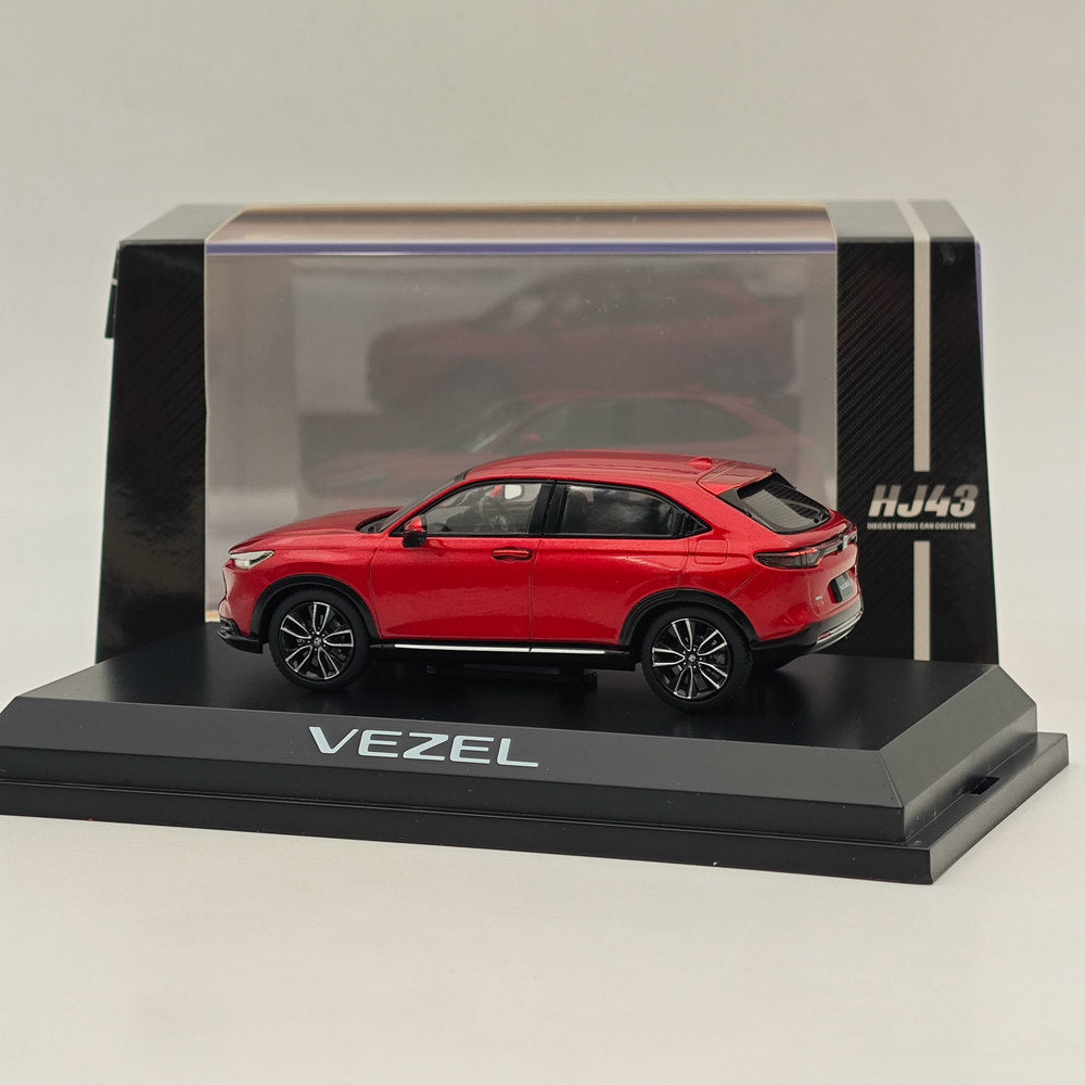 Hobby Japan 1/43 VEZEL Premium cristal rouge métallisé HJ431002RM modèle de voiture moulé sous pression