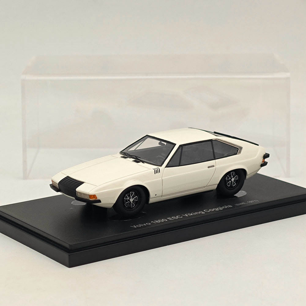 AutoCult Avenue 43 1/43 Volvo 1800 ESC Viking Coggiola 1971 White #60104 Resin Model Car Limited