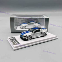 Pre-sale GDO Hunter x DCM 1:64 Mustang GT 2014 NFS Silver Blue Need For Speed